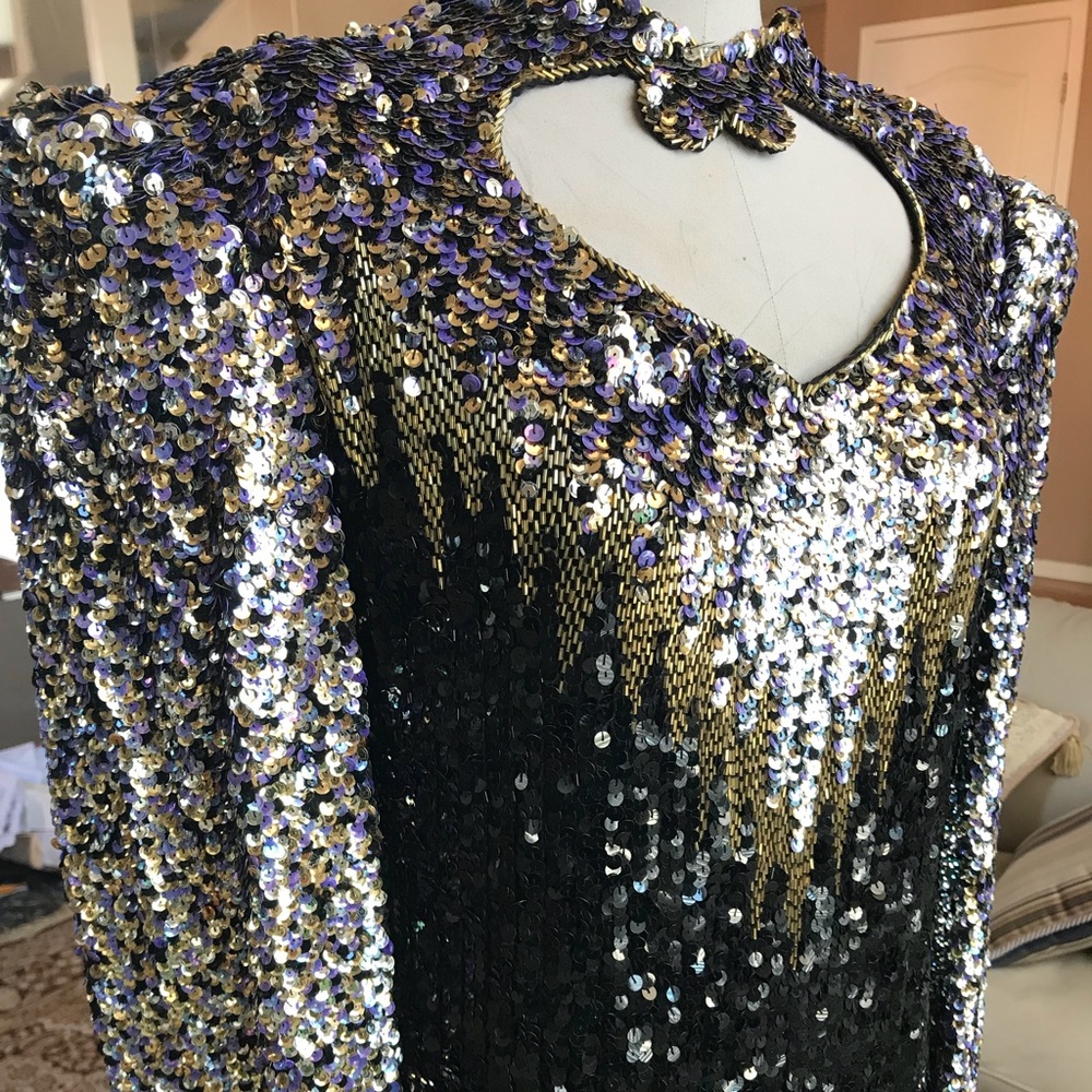 Beaded gown- plus size